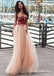 Charming Sweetheart Sleeveless Long Cheap Prom Dresses With Applique, QB0620