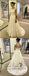 Cap Sleeves A line Bateau Lace A line Cheap Wedding Dresses Online, QB0381