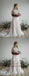 Long Sleeve Lace Wedding Dresses Plus Size Vintage Rustic Wedding Dresses, QB0325